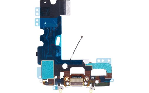 Nappe port de charge et audio Argent pour iPhone 7 Plus
