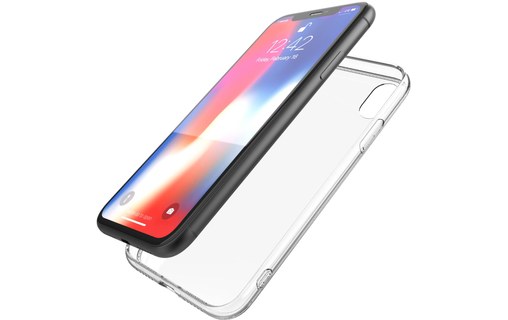 X-Doria Glass Plus Transparent - Coque en verre trempé pour iPhone XR