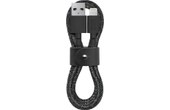 Native Union Belt Cable Noir Cosmos - Câble Lightning vers USB 1,2 m