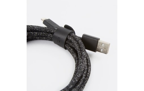 Native Union Belt Cable Noir Cosmos - Câble Lightning vers USB 1,2 m