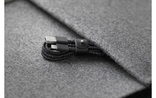 Native Union Belt Cable Noir Cosmos - Câble Lightning vers USB 1,2 m