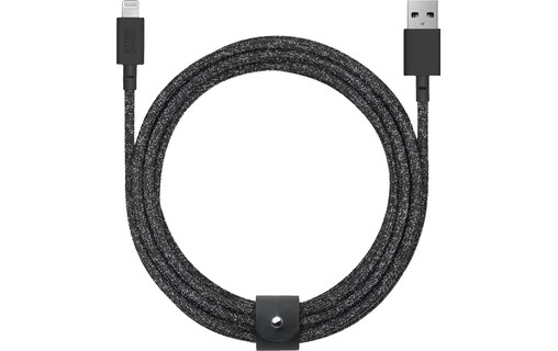 Native Union Belt Cable XL Noir Cosmos - Câble Lightning vers USB 3 m
