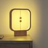 allocacoc Heng Balance Lamp Square Light Wood - Lampe LED design USB