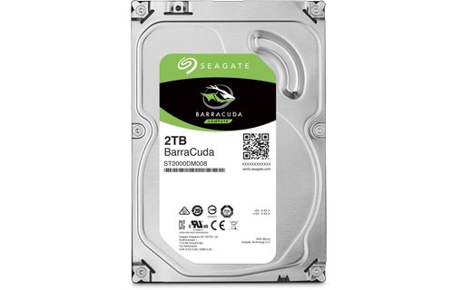 Seagate BarraCuda 2 To - Disque dur 7200 tr/min - ST2000DM008