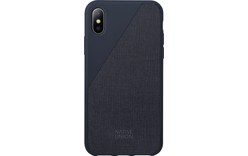 Native Union Clic Canvas Marine pour iPhone Xs Max - Coque de protection