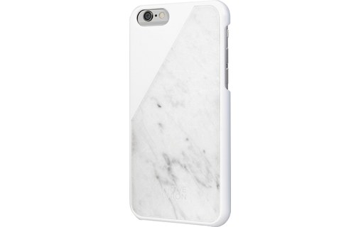 Native Union Clic Marble Blanc - Coque de protection pour iPhone 6 / 6s