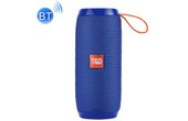Enceinte Bluetooth bleu foncé Haut-Parleur Stéréo Sans Fil V4.2 avec Poignée, Mi