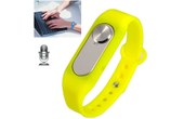 Bracelet connecté jaune montre-bracelet enregistreur vocal numérique 8 Wearable