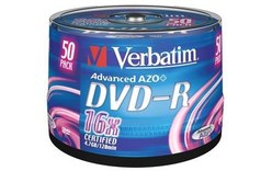 Verbatim DVD-R Matt Silver 4,7 Go 50 pièce(s)