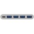 Macally UC3HUB4C - Adaptateur USB-C vers USB-C / 4 x USB-A
