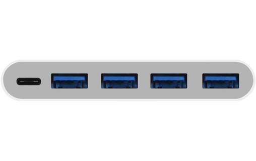 Macally UC3HUB4C - Adaptateur USB-C vers USB-C / 4 x USB-A