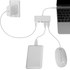 Macally UC3HUB4C - Adaptateur USB-C vers USB-C / 4 x USB-A
