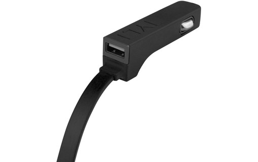 TYLT RIBBN Type-C Noir - Chargeur voiture USB-C / USB 5,4 A
