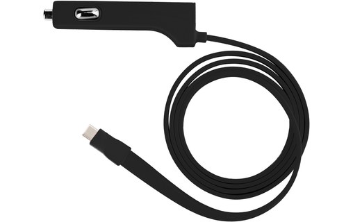 TYLT RIBBN Type-C Noir - Chargeur voiture USB-C / USB 5,4 A