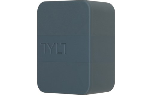 TYLT 4.8A-WALL Gris - Chargeur de voyage EU/US/UK avec 2 ports USB 2 x 2,4A