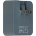 TYLT 4.8A-WALL Gris - Chargeur de voyage EU/US/UK avec 2 ports USB 2 x 2,4A