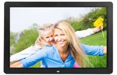 Cadre photo numérique noir 17 pouces HD 1080P LED Affichage Multimédia avec Titu