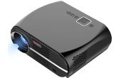Vidéoprojecteur LED noir Projecteur Home Cinema 1280x800 avec voyant, Support HD