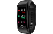 Bracelet connecté noir 0,96 pouces Bluetooth Smart Bracelet, IP68 imperméable à