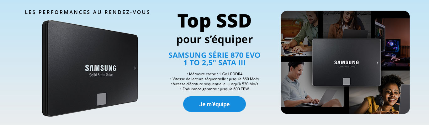 Top SSD le choix MacWay