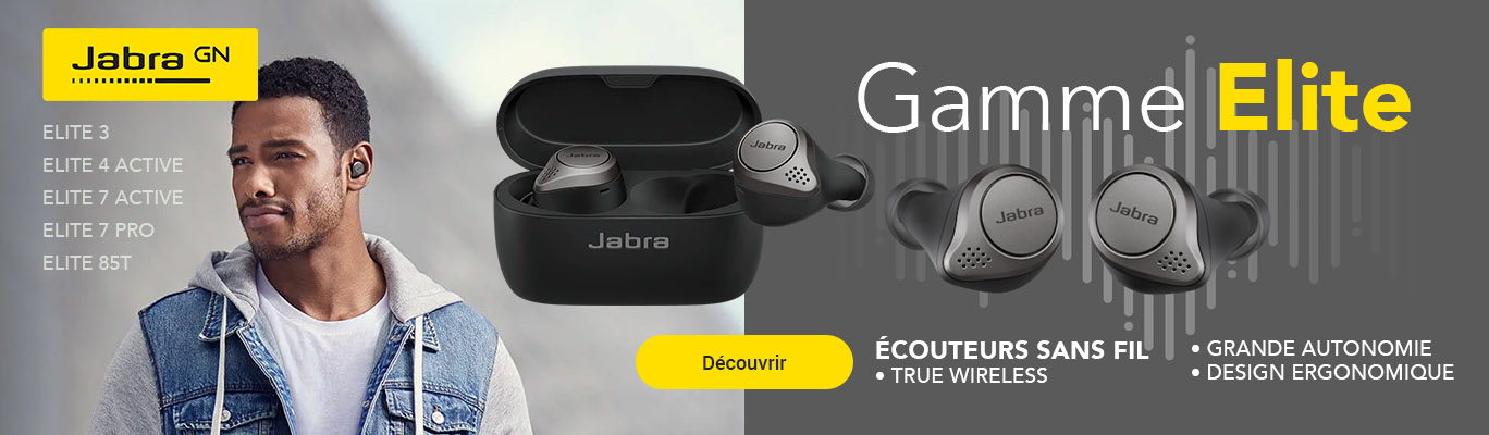 Jabra Gamme Elite écouteurs sans fil
