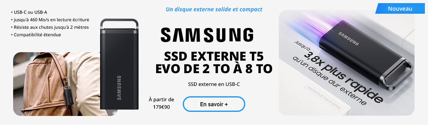 Samsung SSD externe T5 EVO