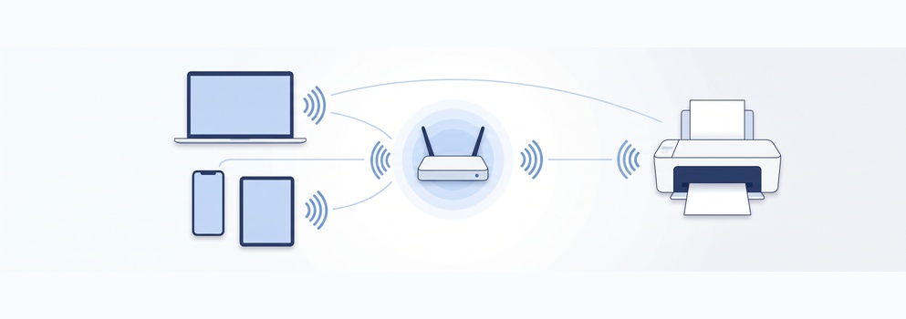 Connexion d'un Mac, d'un iPhone et d'un iPad à une imprimante AirPrint
