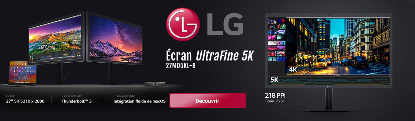 Slide HP Écran LG UltraFine 5K LCDLGE0021