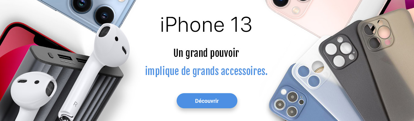 Slide Node Accessoires pour IPhone 13 univers iPhone