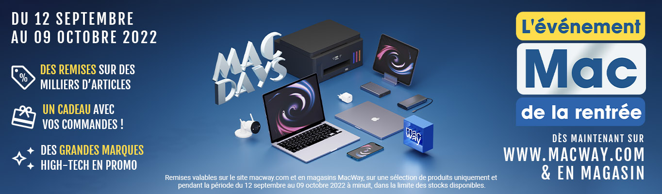 MacDays Page magasin