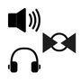 icônes audio Mac