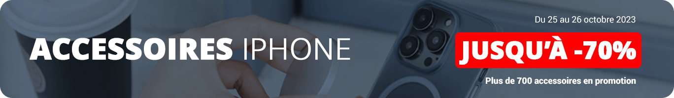 Promo accessoires iPhone 15