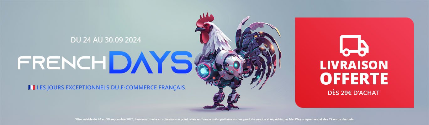 French Days Offre livraison offerte dès 29€