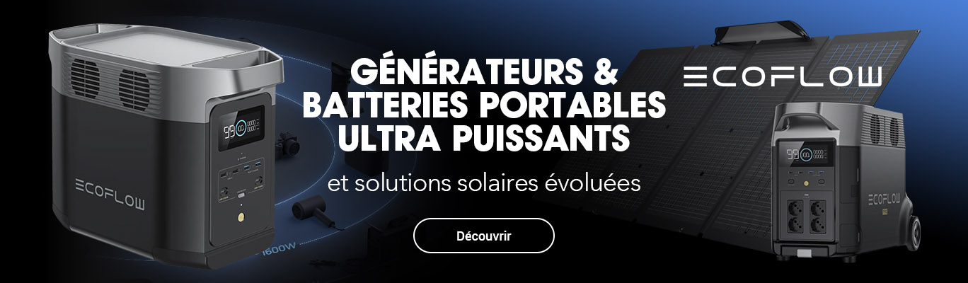 EcoFlow Générateurs et batteries