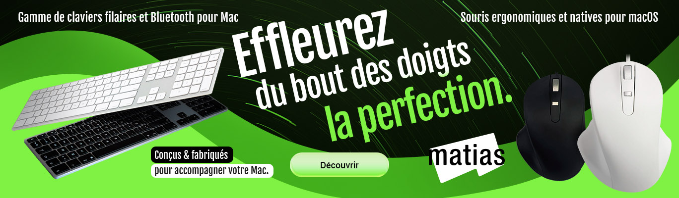 Claviers et souris Matias
