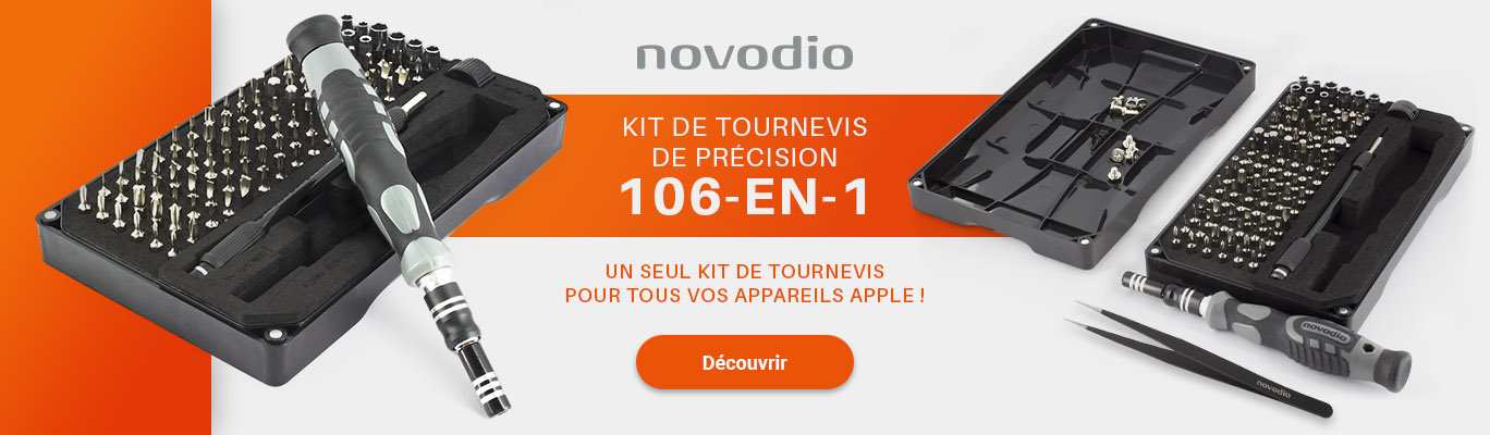 Slide HP Kit tournevis de précision Novodio 106-en-1