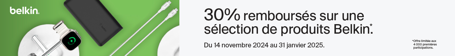 Belkin offre spéciale