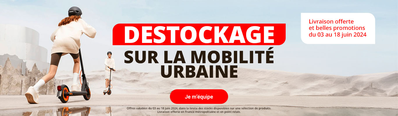 Destockage Mobilité Urbaine