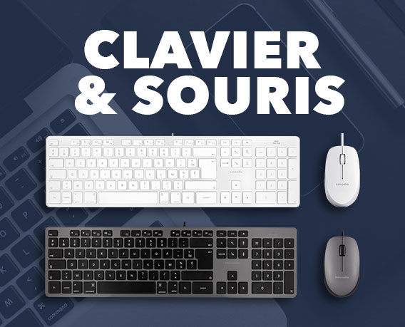 Clavier USB-C Matias Wired - AZERTY - Pour Mac - Gris sidéral - Clavier -  MATIAS