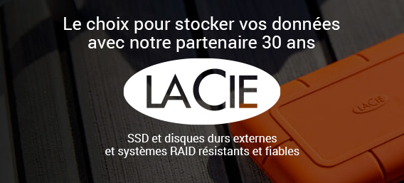 LaCie 1Big Dock Thunderbolt 3 8 To - Station d'accueil / Disque dur externe  - Disque dur externe - LaCie