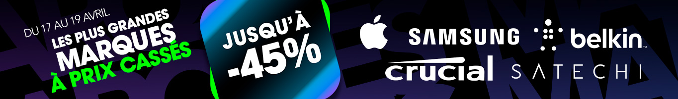 Les plus grandes marques en promo